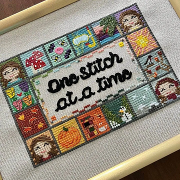 The Stitch People Podcast Stitch-A-Long Pattern