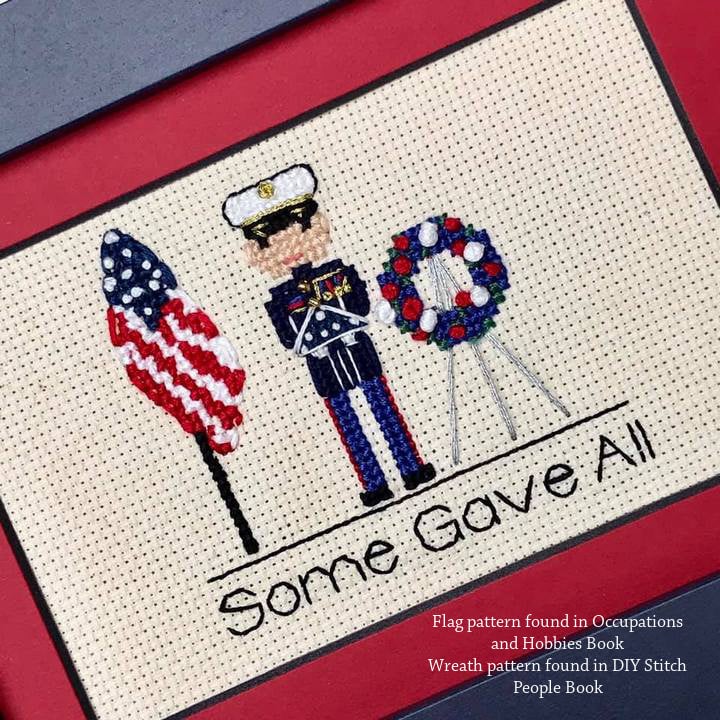United States Armed Forces — Cross-Stitch Pattern Book