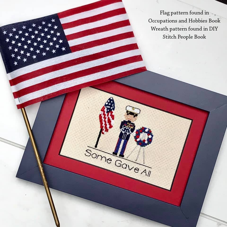 United States Armed Forces — Cross-Stitch Pattern Book