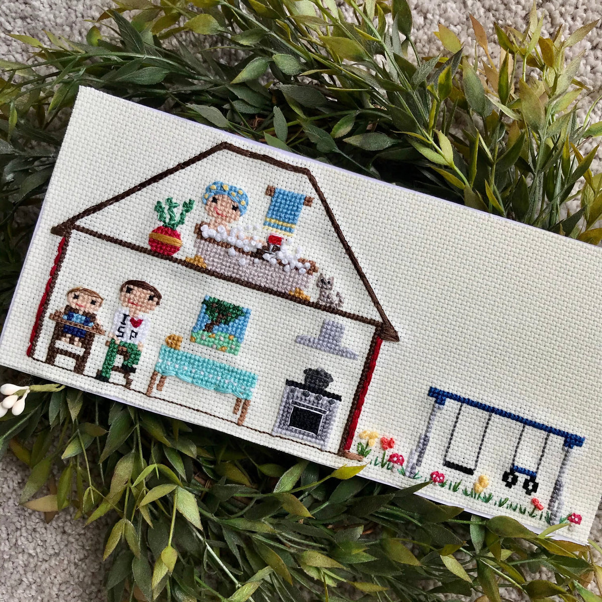 Home & Clothing Accessories — Cross-Stitch Pattern Set