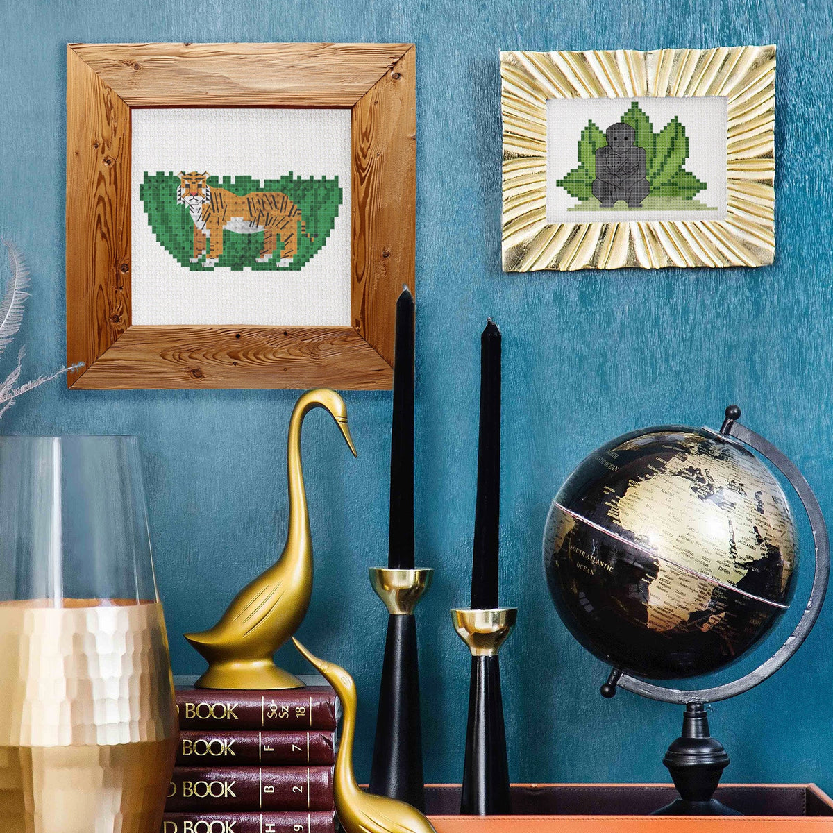 Jungle Animals — Cross-Stitch Patterns