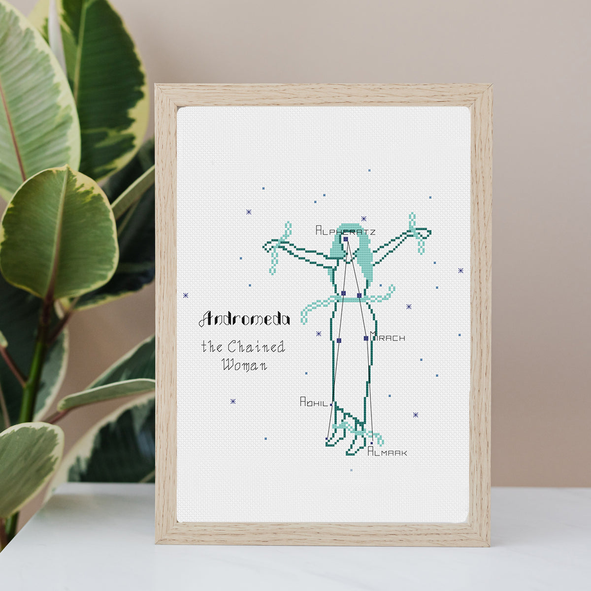 Constellations — Cross-Stitch Pattern Book