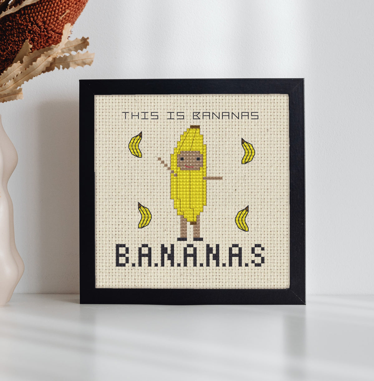 BANANAS — Cross-Stitch Pattern