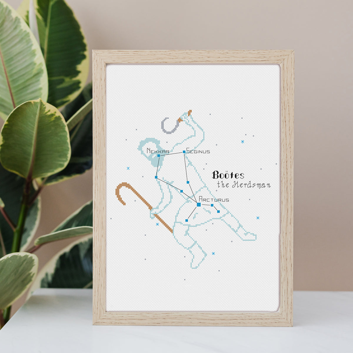 Constellations — Cross-Stitch Pattern Book