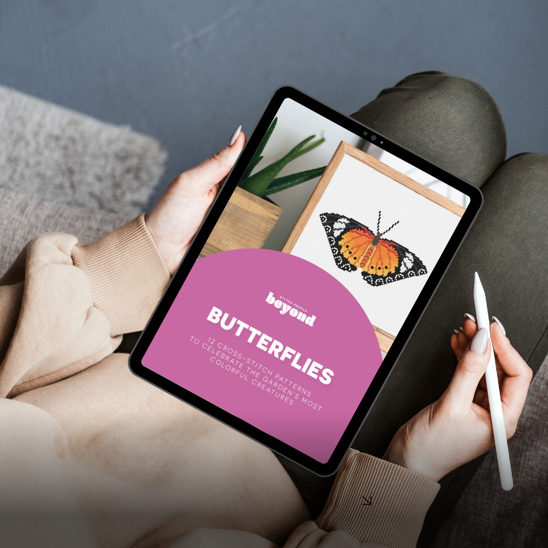 Butterflies — Cross-Stitch Pattern Book