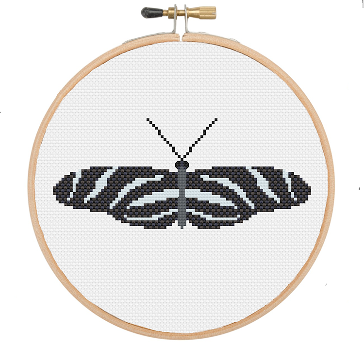 Butterflies — Cross-Stitch Pattern Book