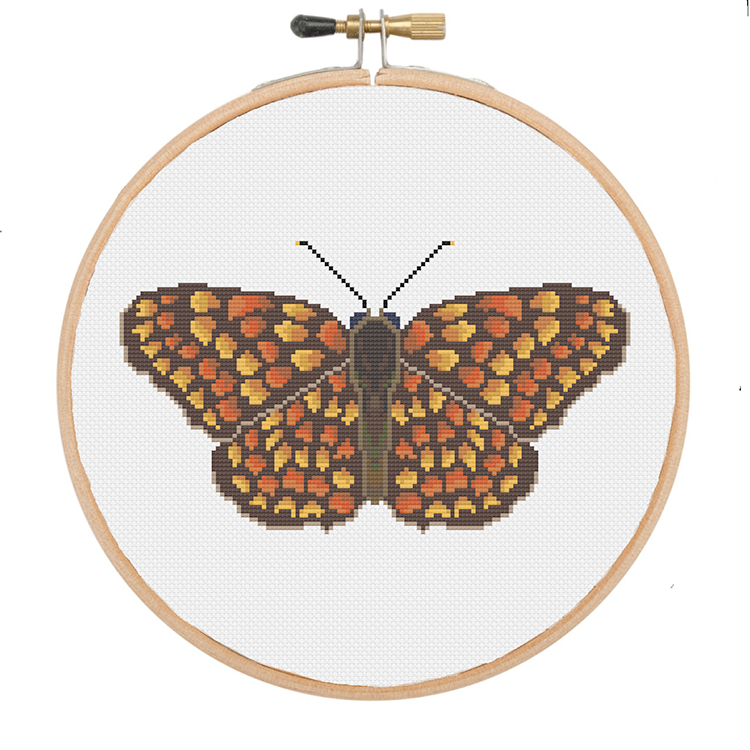 Butterflies — Cross-Stitch Pattern Book