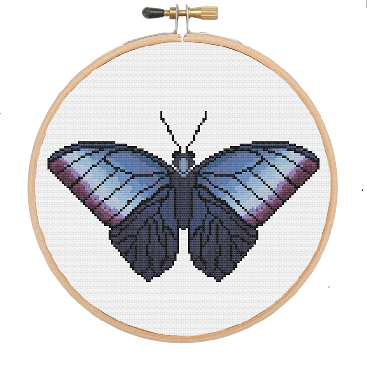 Butterflies — Cross-Stitch Pattern Book
