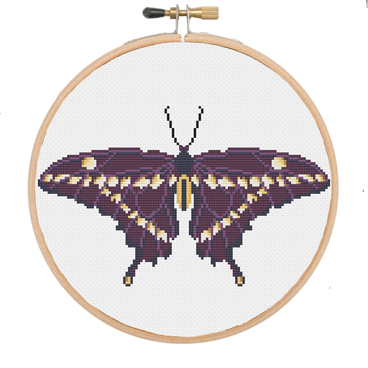 Butterflies — Cross-Stitch Pattern Book