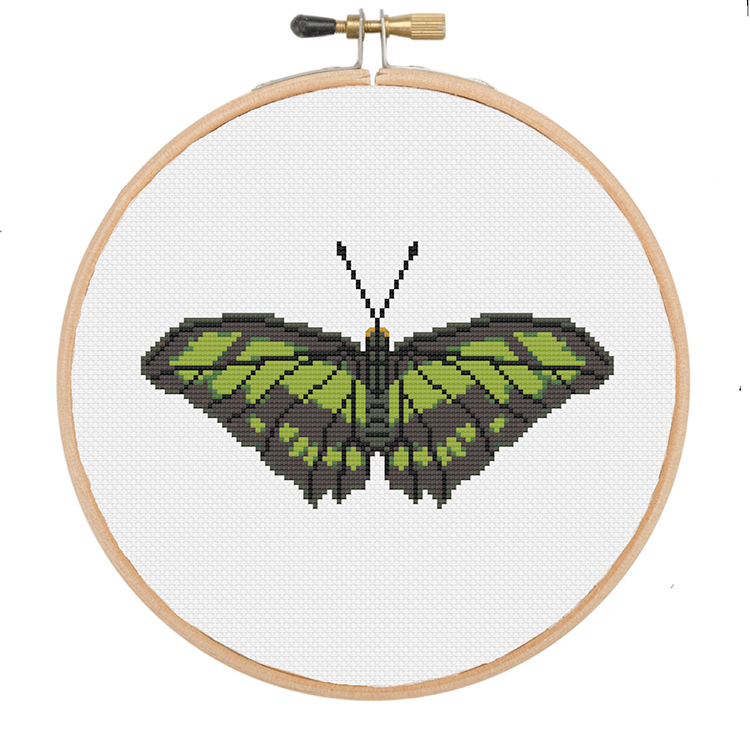 Butterflies — Cross-Stitch Pattern Book