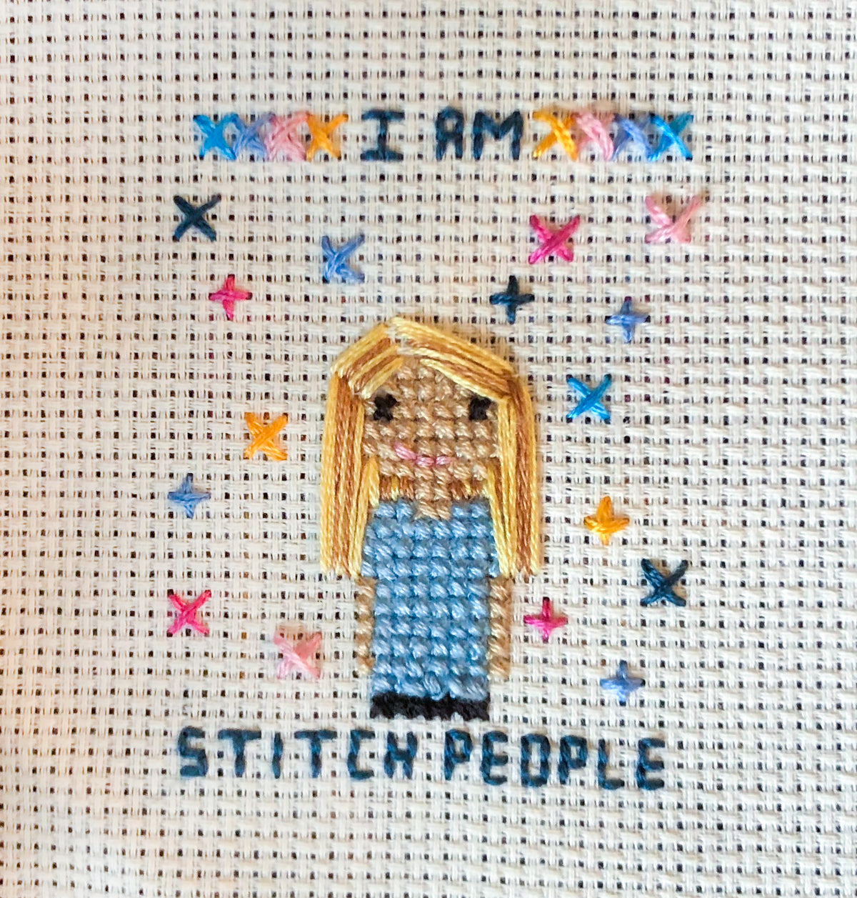 I Am Stitch People Pattern