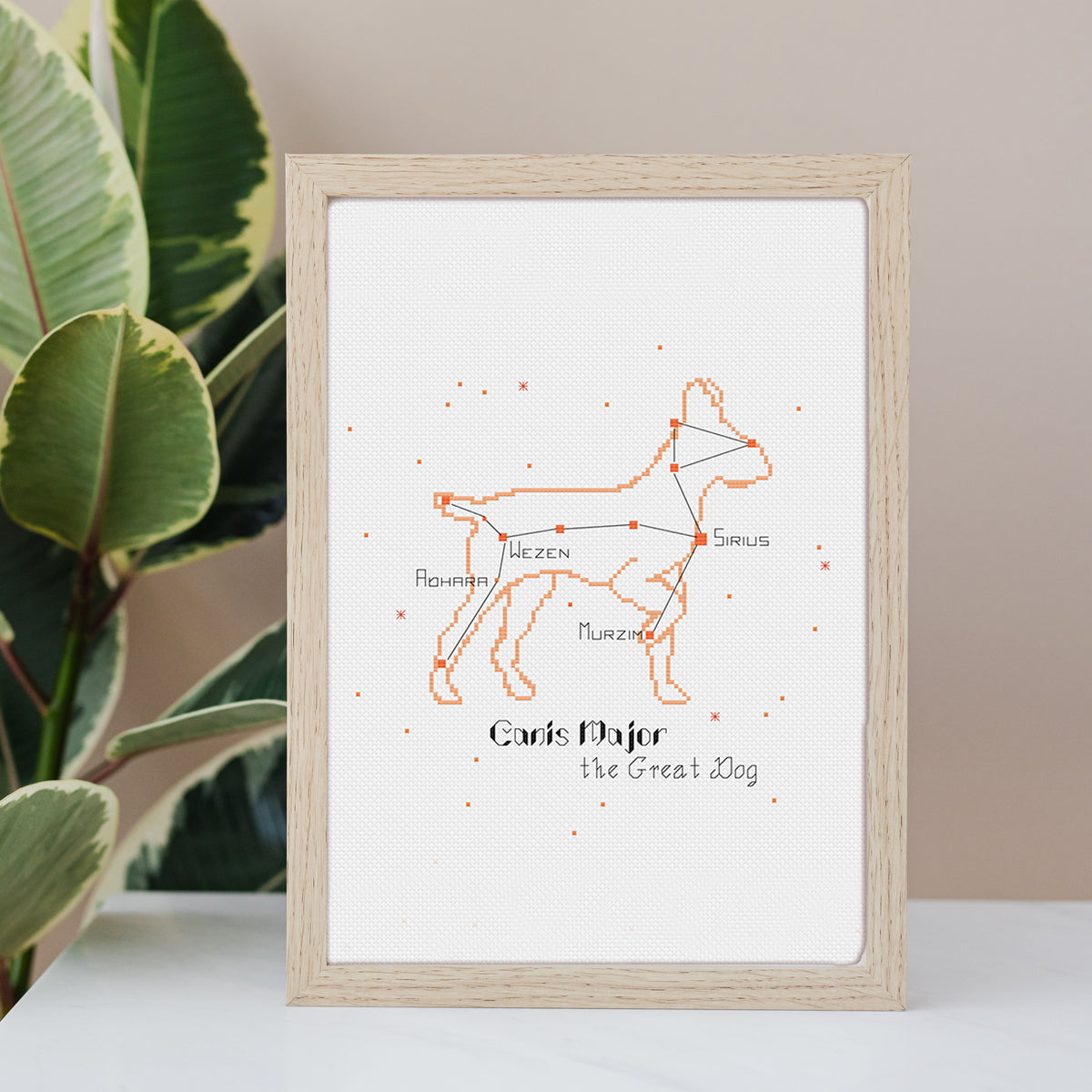 Constellations — Cross-Stitch Pattern Book