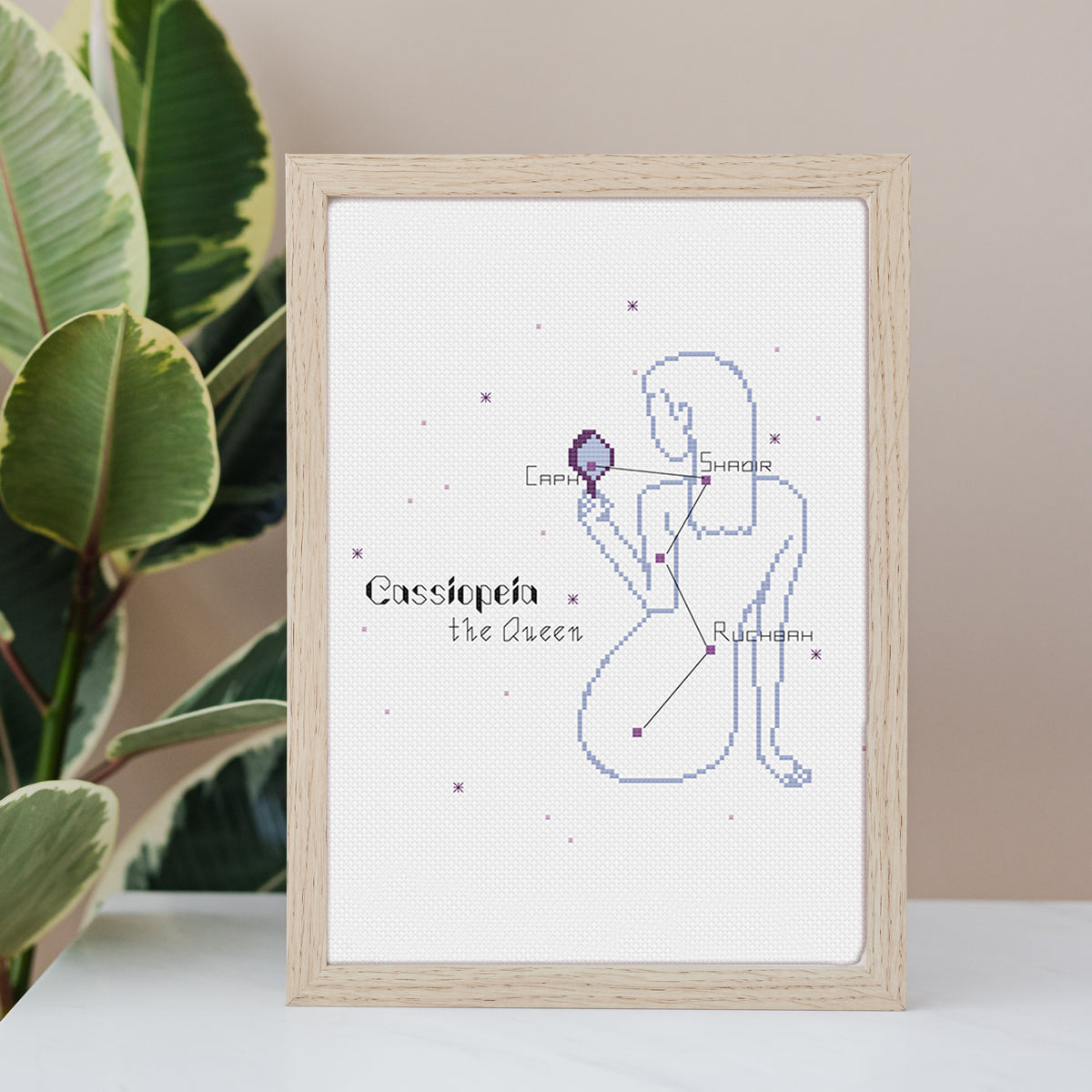 Constellations — Cross-Stitch Pattern Book