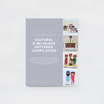 ALL Cultural & Religious Patterns Compilation — Cross-Stitch Pattern Book