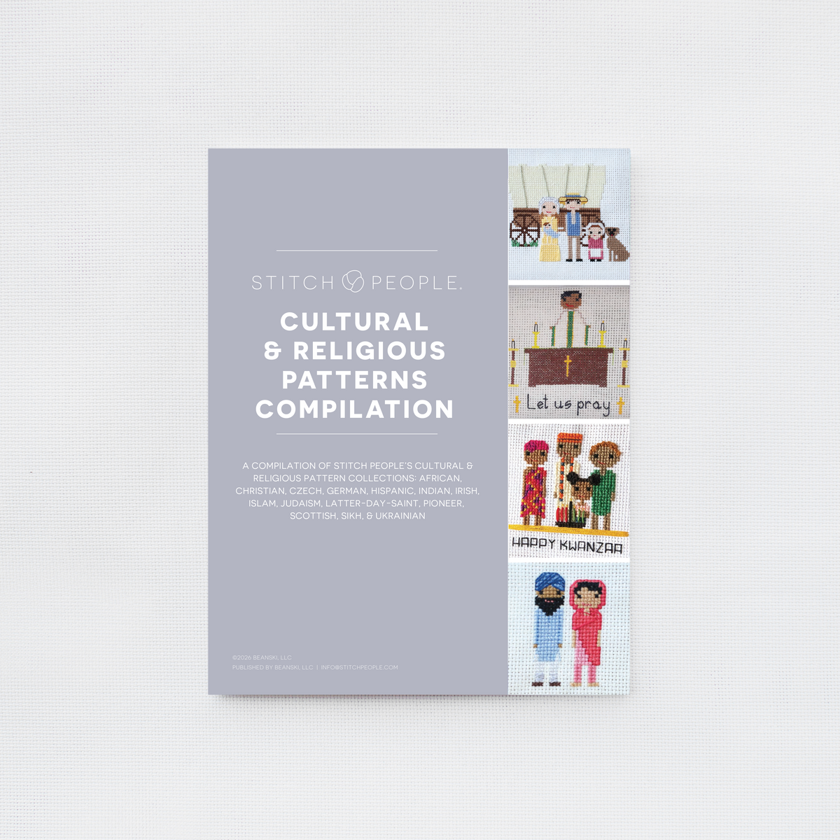 ALL Cultural & Religious Patterns Compilation — Cross-Stitch Pattern Book