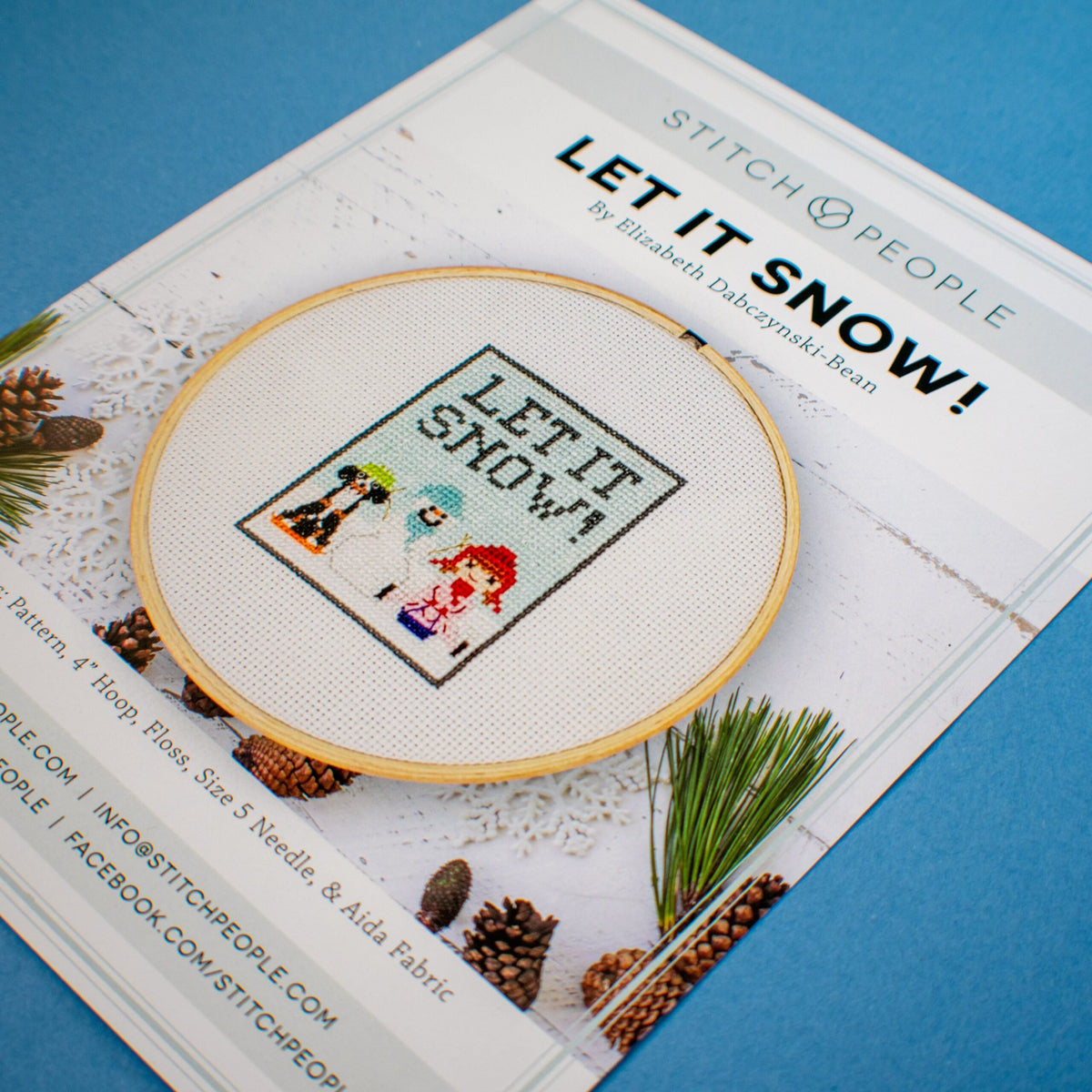 Let it Snow Cross-Stitch Kit
