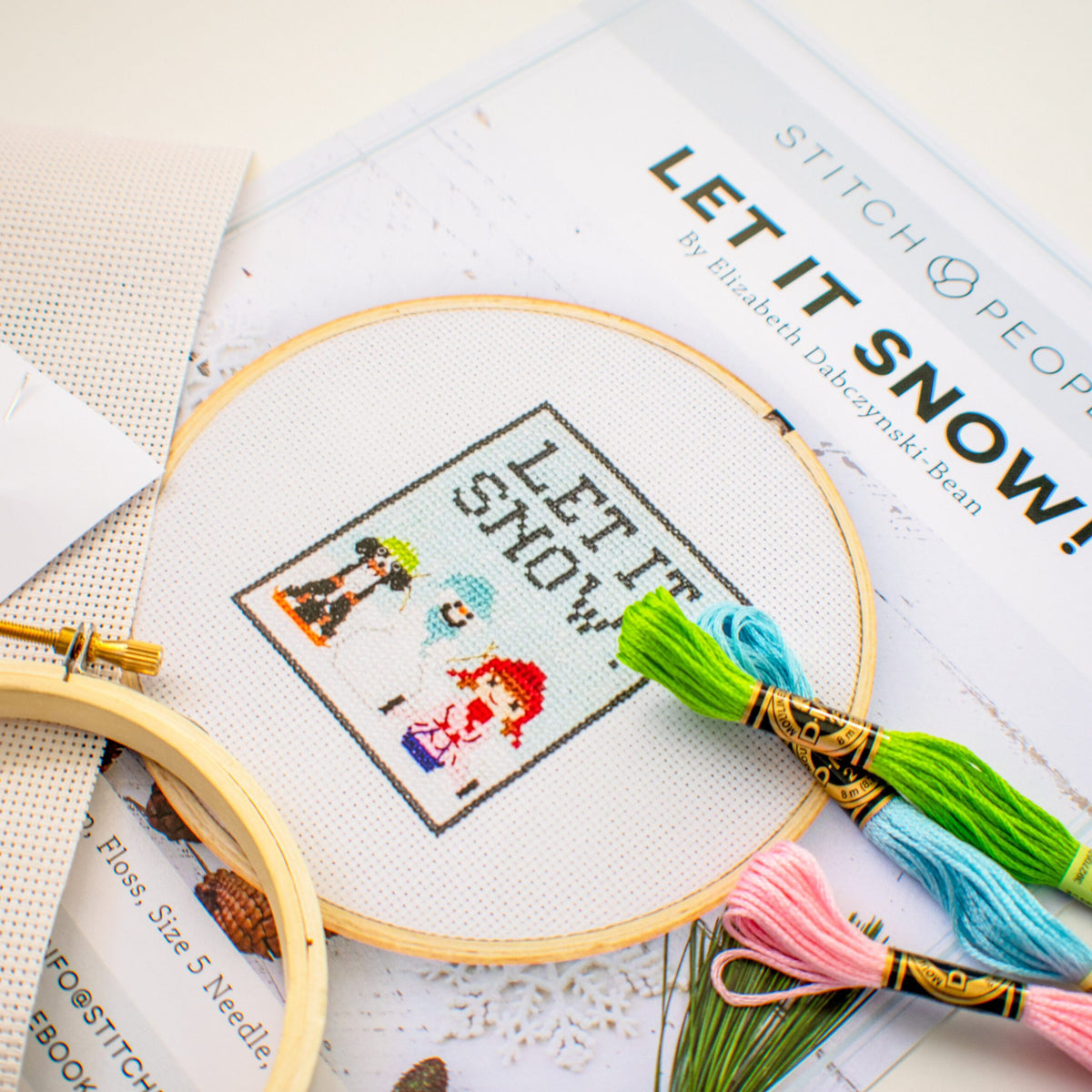 Let it Snow Cross-Stitch Kit