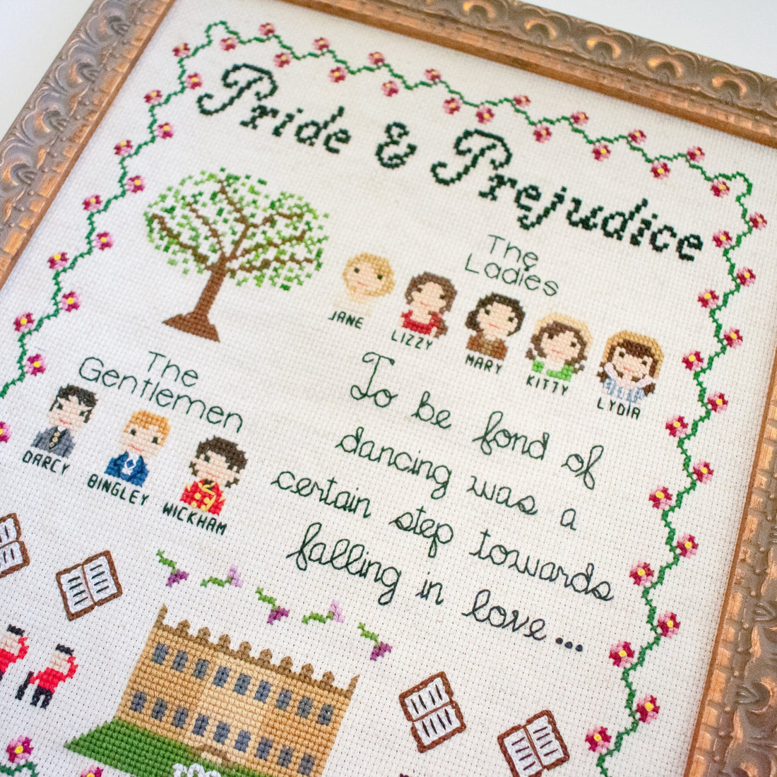 Pride & Prejudice Pattern Trio