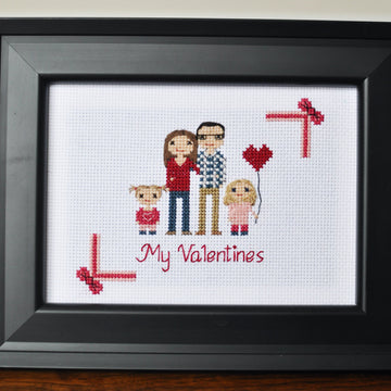 Valentine's Day Cross-Stitch Patterns