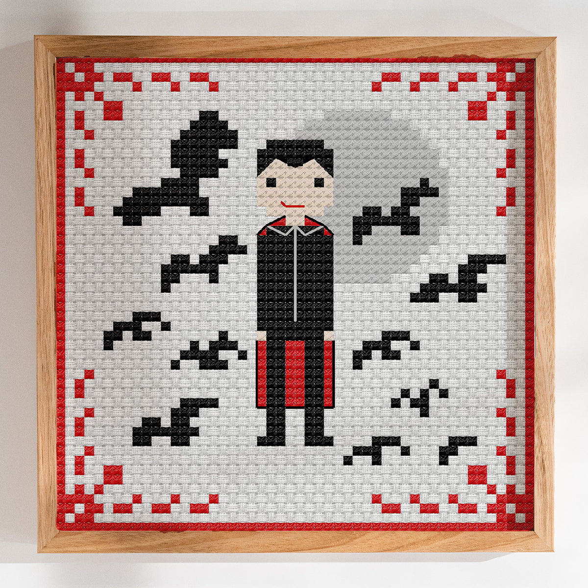 Dracula — Cross-Stitch Pattern