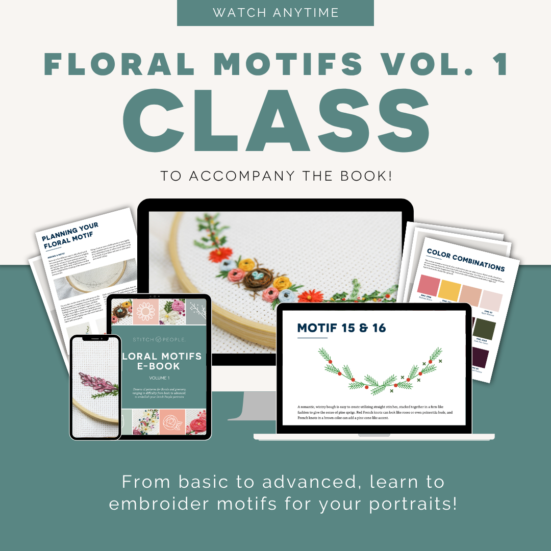 Floral Motifs Vol. 1 — Video Course