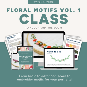Floral Motifs Vol. 1 — Video Course