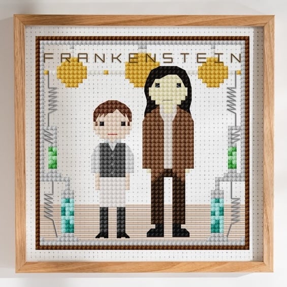 Frankenstein — Cross-Stitch Pattern