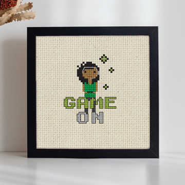 Game On — Cross-Stitch Pattern