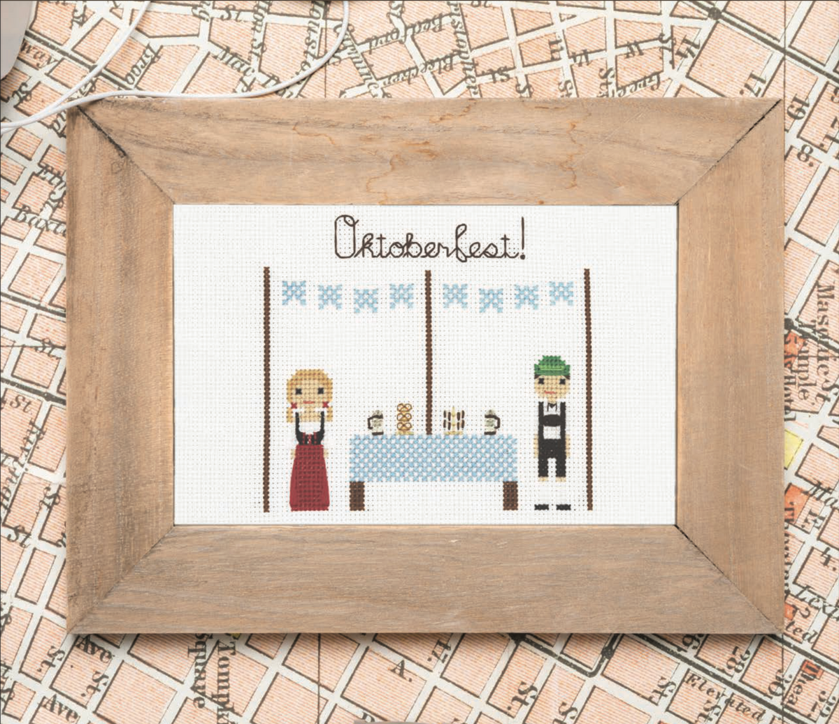German — Cross-Stitch Pattern
