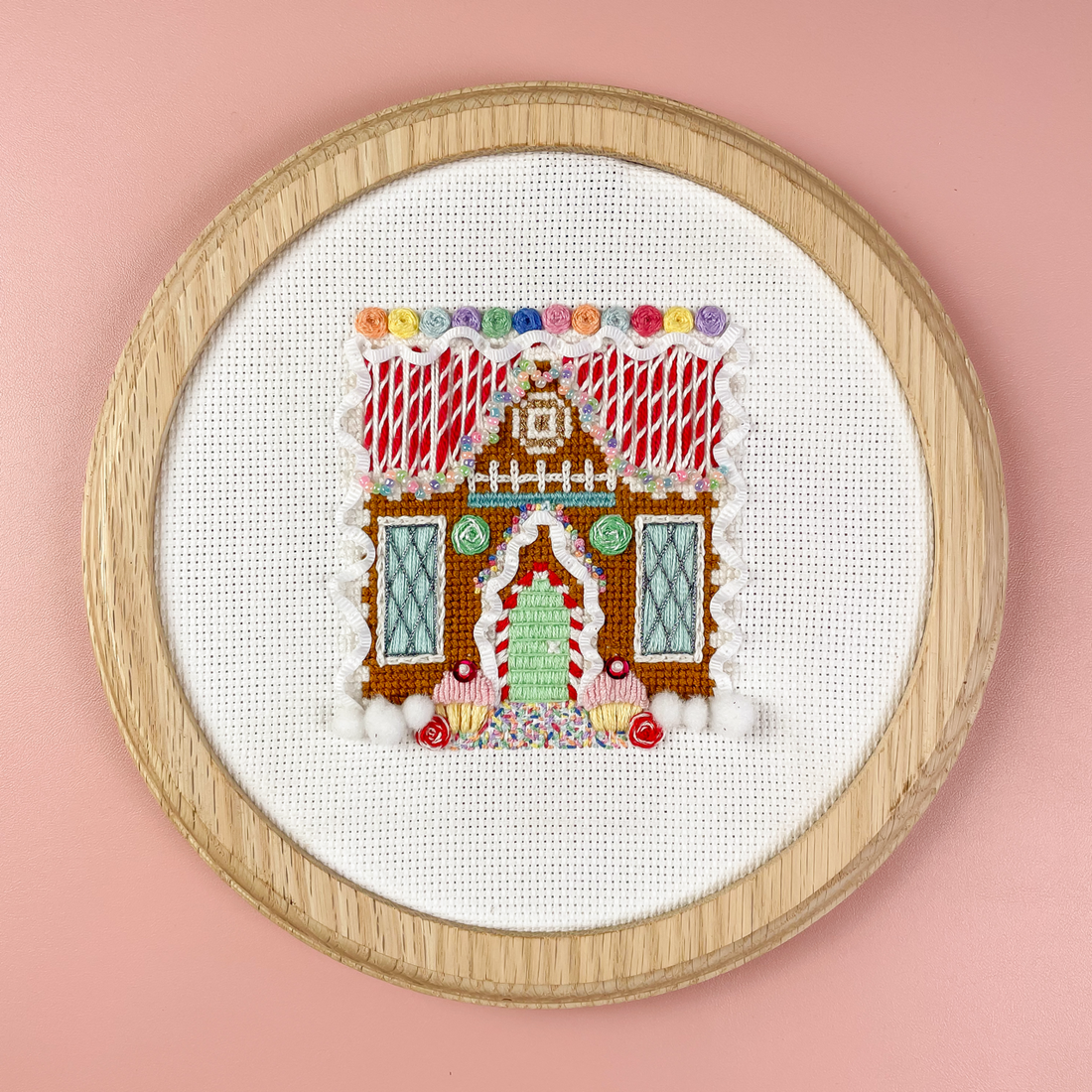 Stitch People Gingerbread House