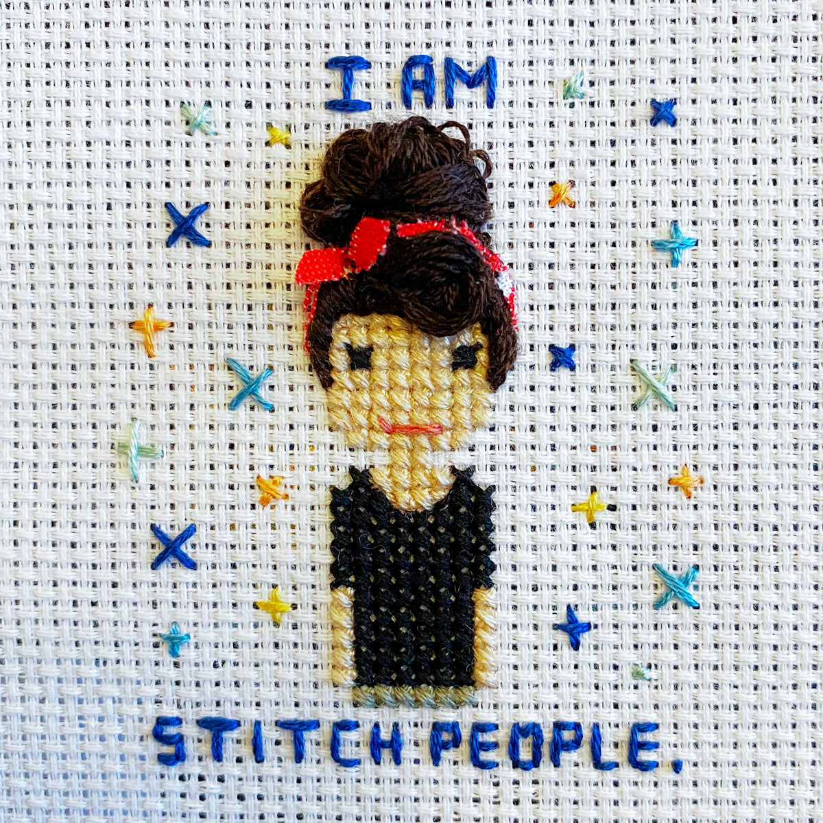 I Am Stitch People Pattern