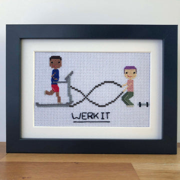 Gym & Yoga — Cross-Stitch Patterns