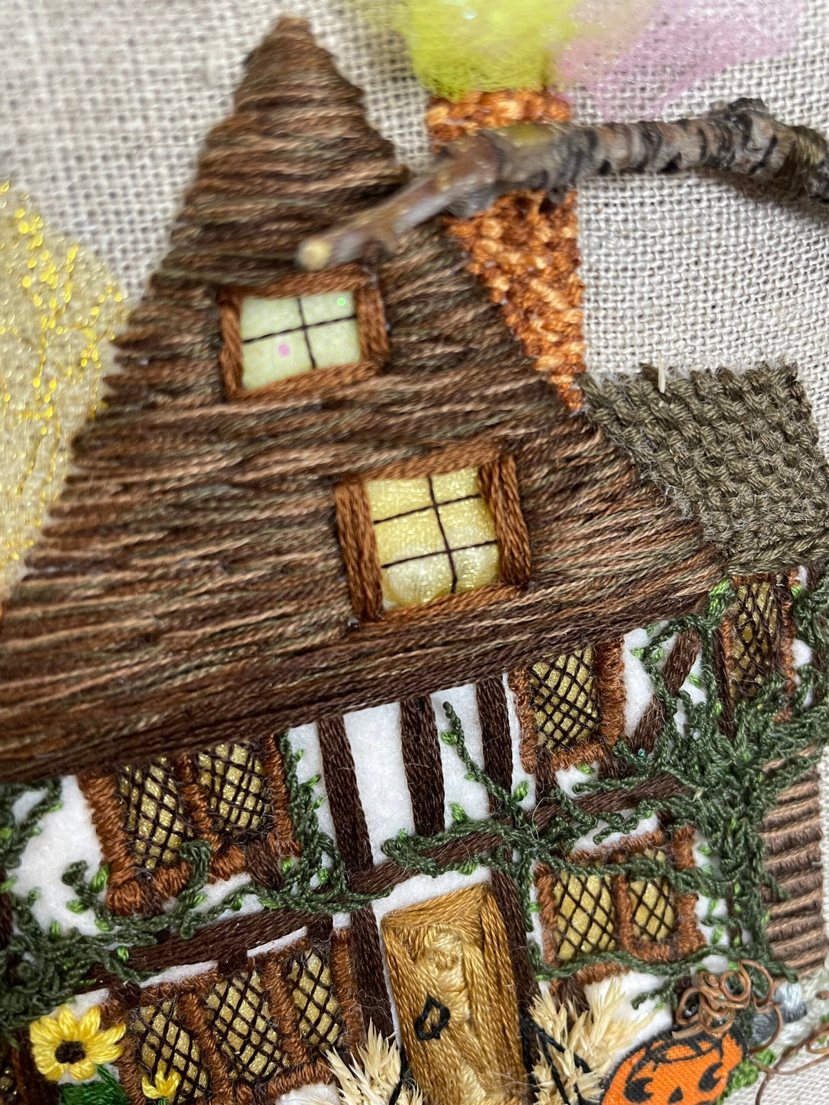 Haunted Halloween House — Cross-Stitch & Embroidery Pattern