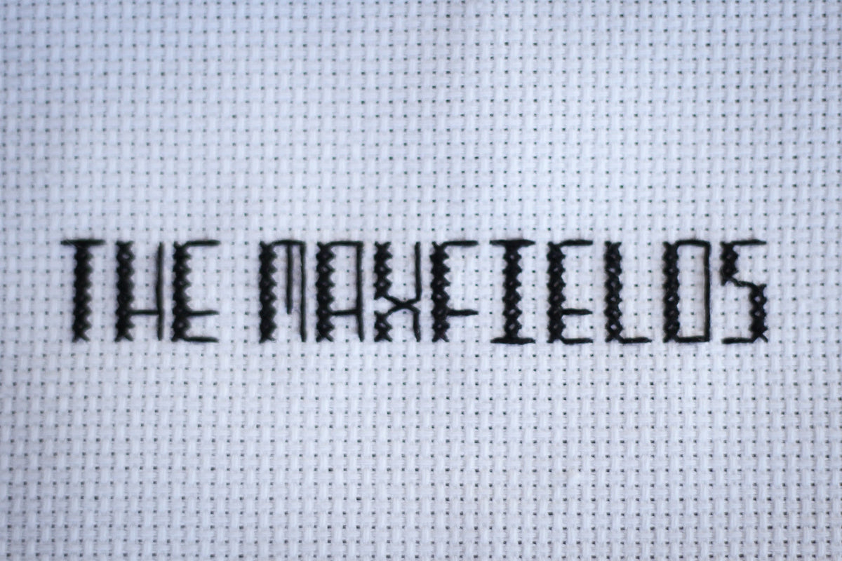Alphabet: Sally — Cross-Stitch Pattern