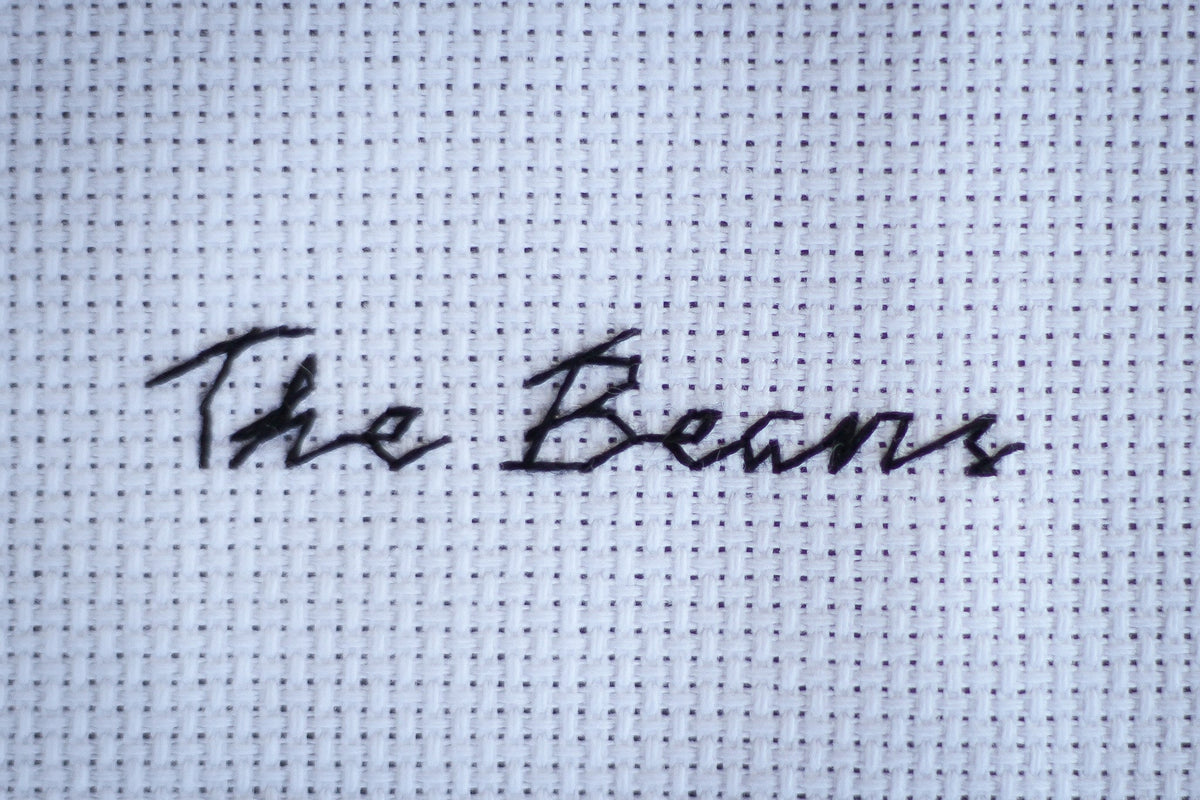 Alphabet: Calvin — Cross-Stitch Pattern