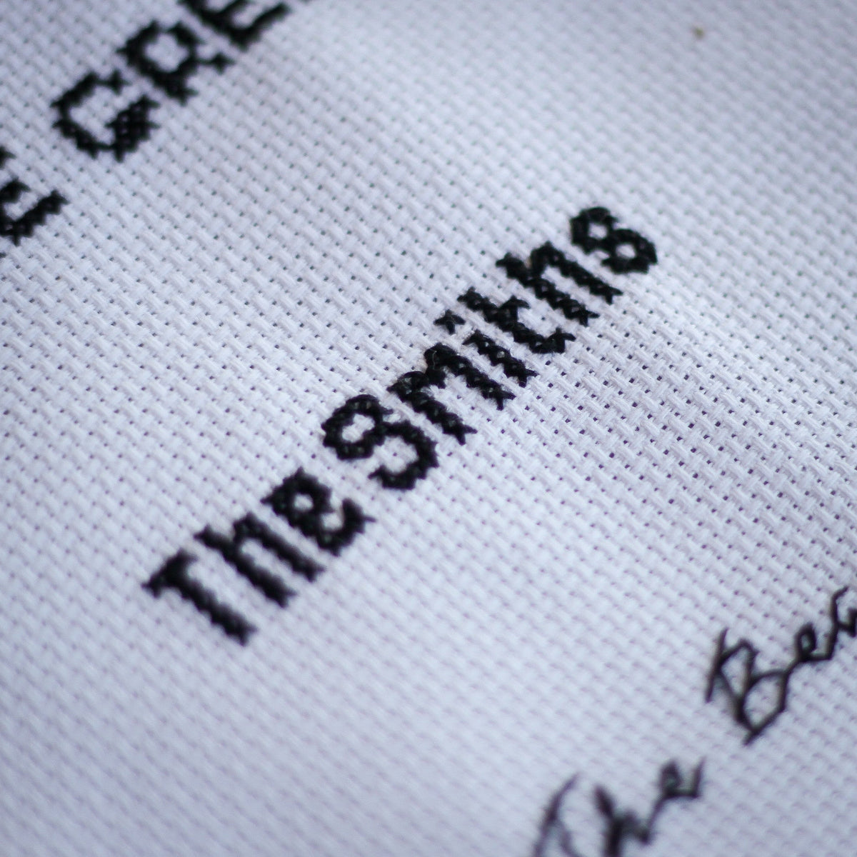 Alphabet: Mike — Cross-Stitch Pattern