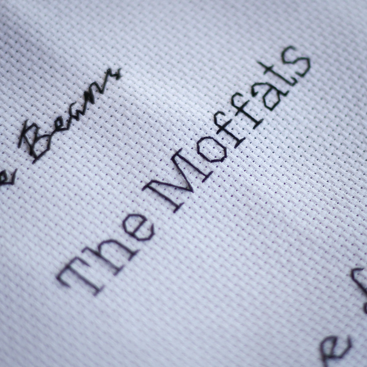 Alphabet: Jules — Cross-Stitch Pattern