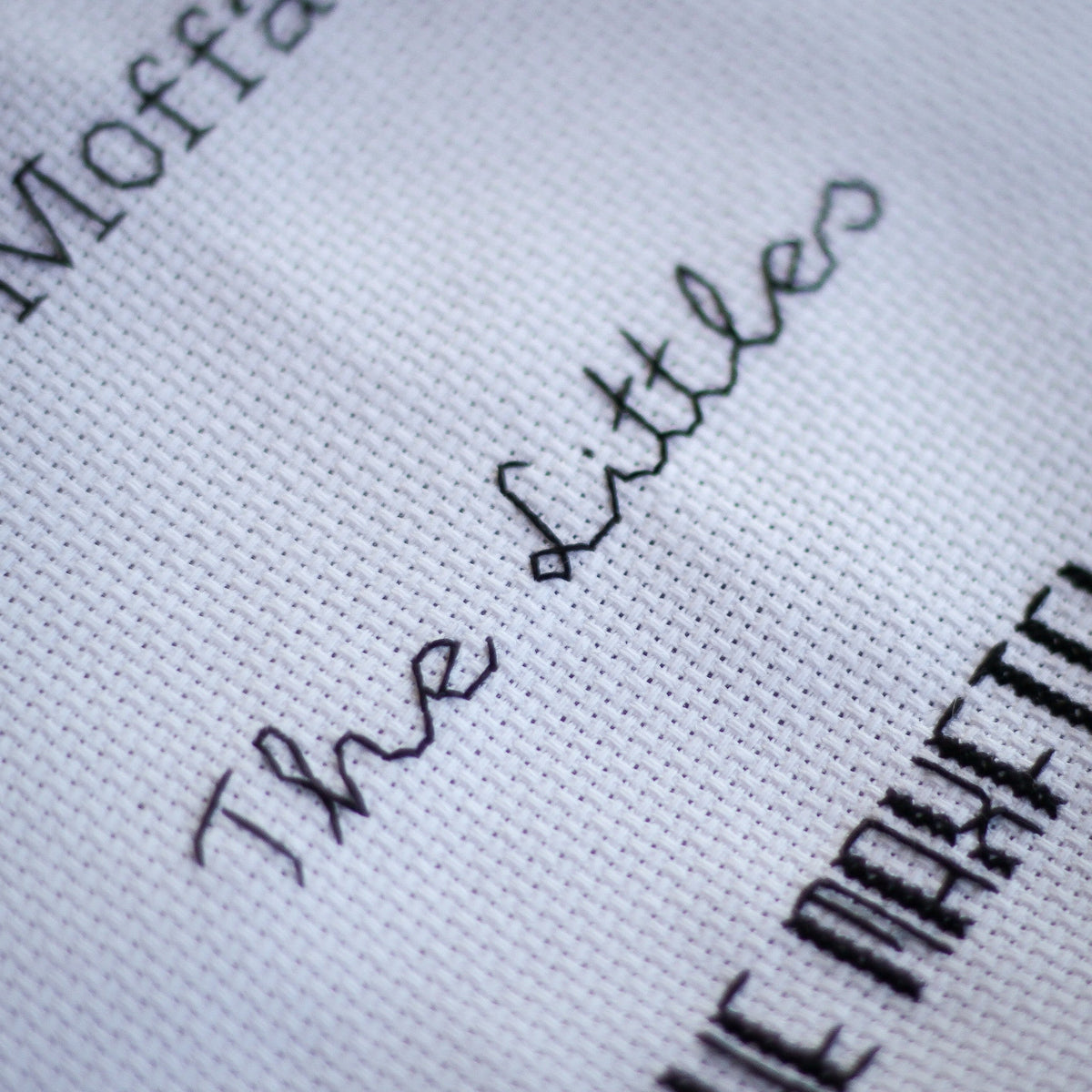 Alphabet: Jilly — Cross-Stitch Pattern