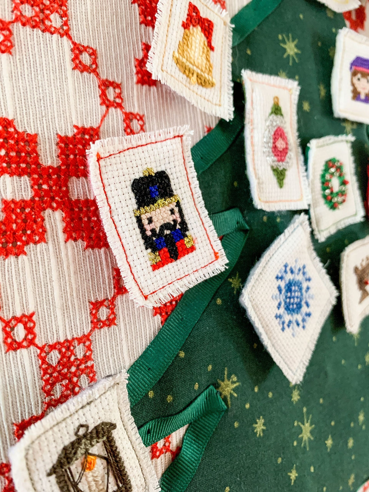 Stitch People Christmas Advent Calendar — Cross-Stitch Patterns & Project Assembly Guide