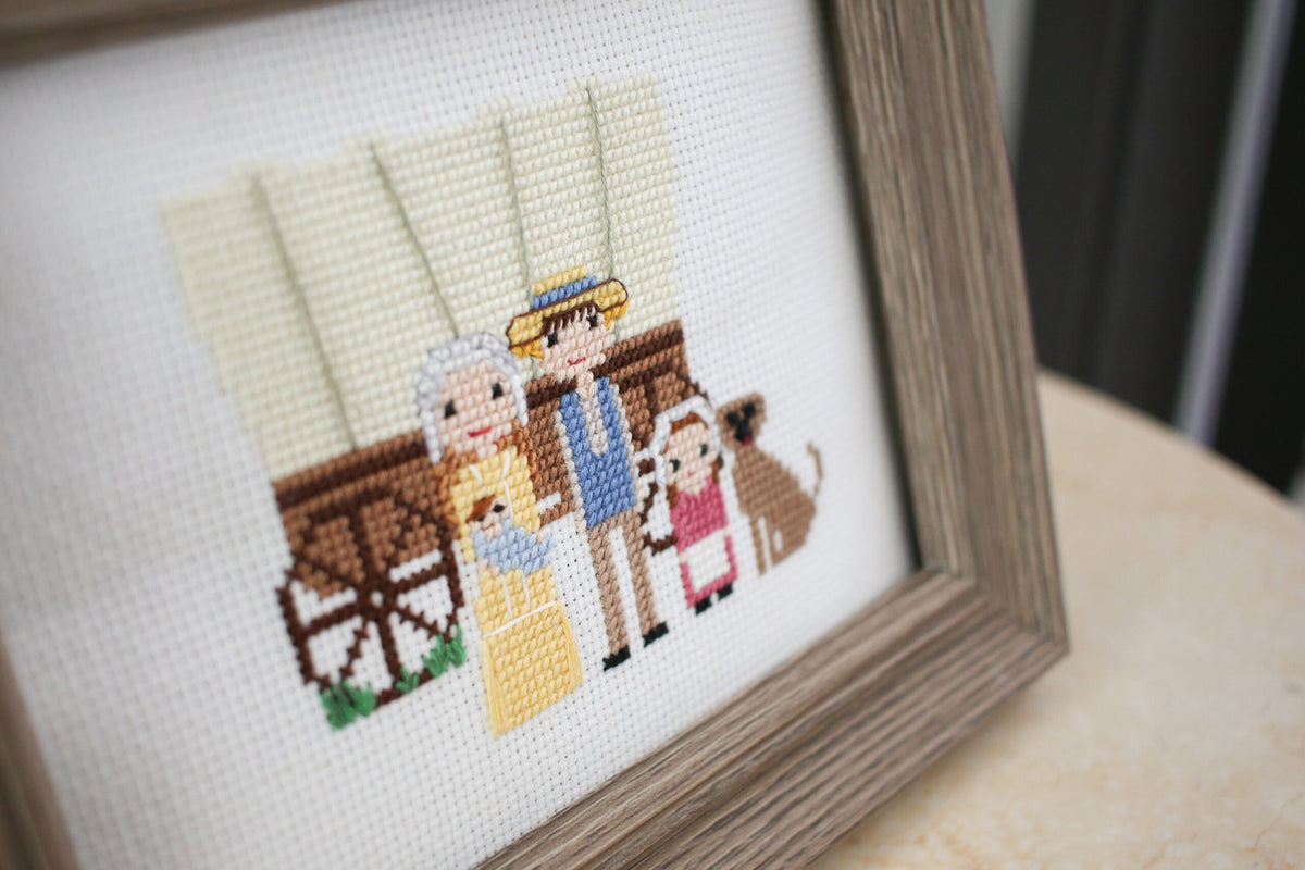 Pioneers, Settlers & Frontiersmen — Cross-Stitch Patterns
