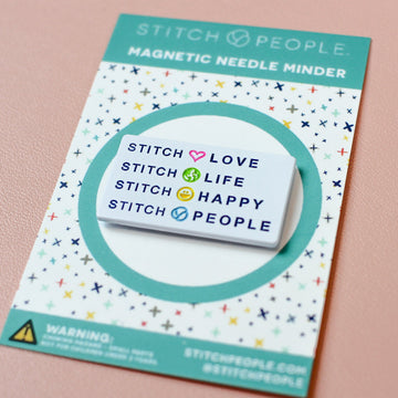 Stitch People Needle Minder - Stitch: Love, Life, Happy, People