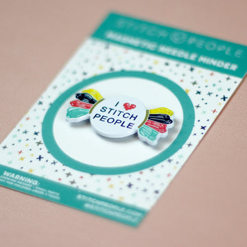 "I ❤️ Stitch People" Needleminder