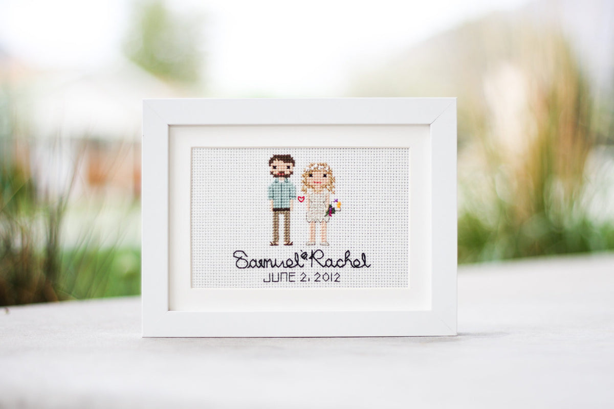 Do-It-Yourself Stitch People — Mix-and-Match Cross-Stitch Portrait Pattern Book