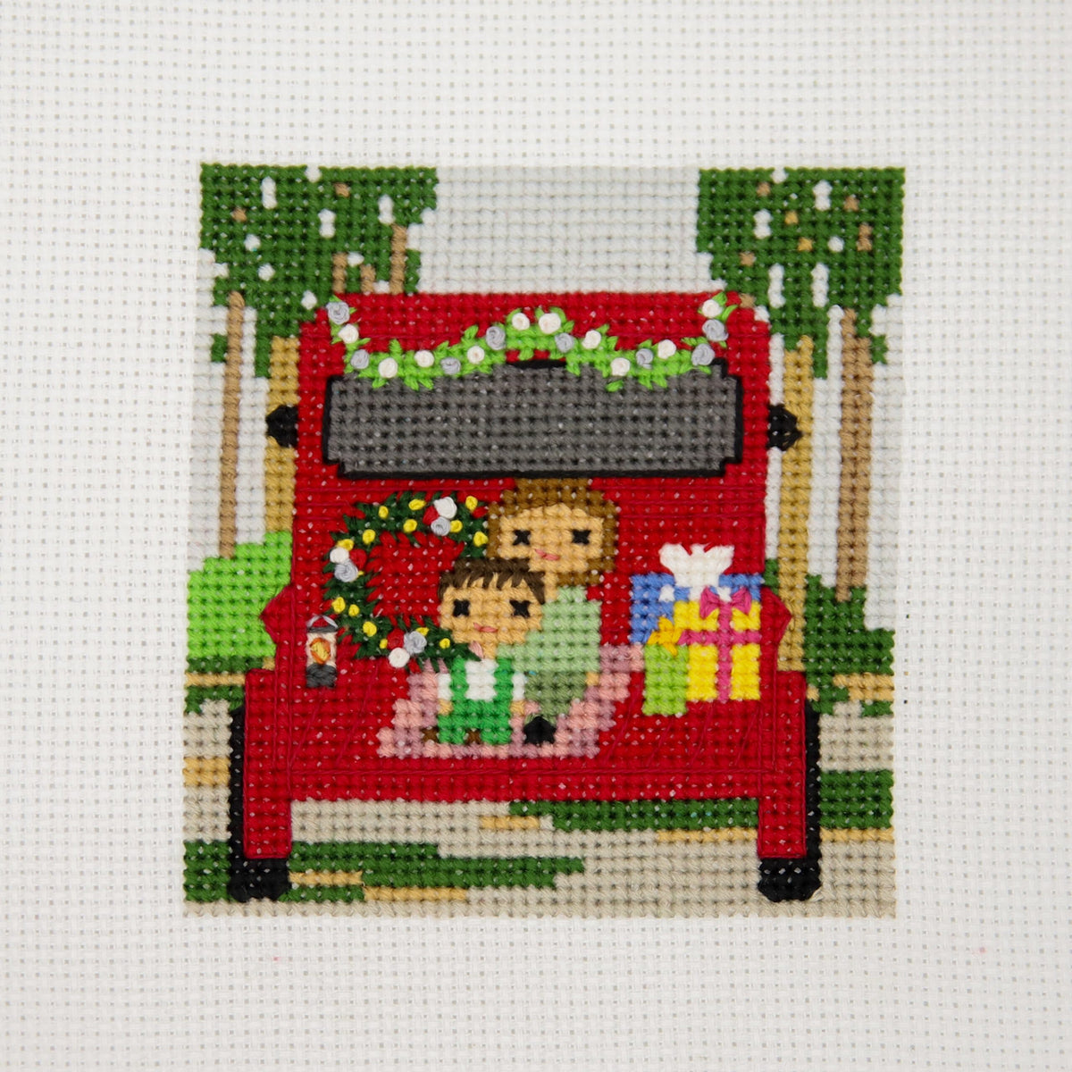 Holiday Backgrounds — Cross-Stitch Pattern Book