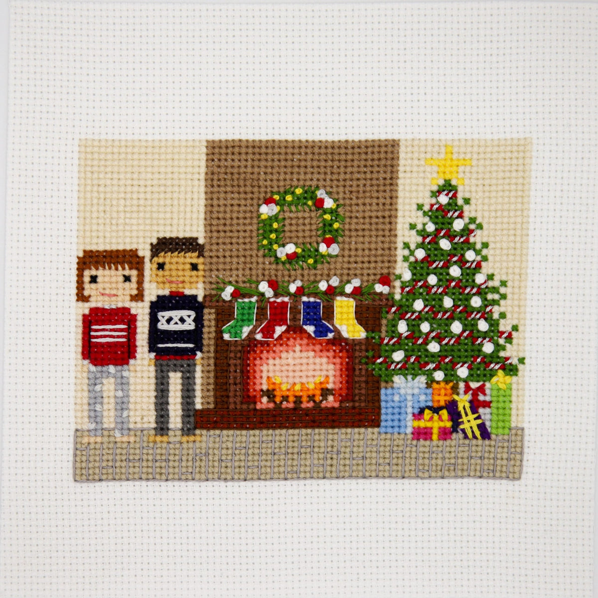 Holiday Backgrounds — Cross-Stitch Pattern Book