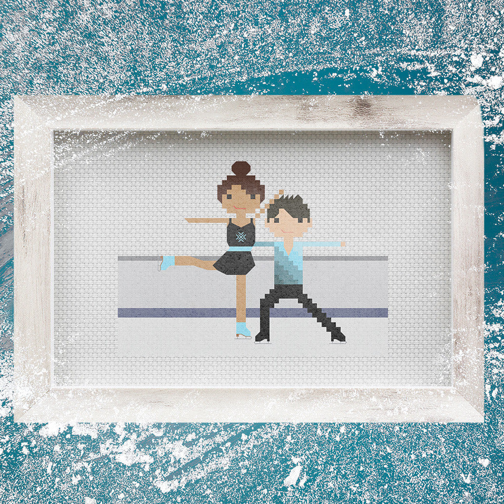 Ice Skating & Figure Skating — Cross-Stitch Patterns