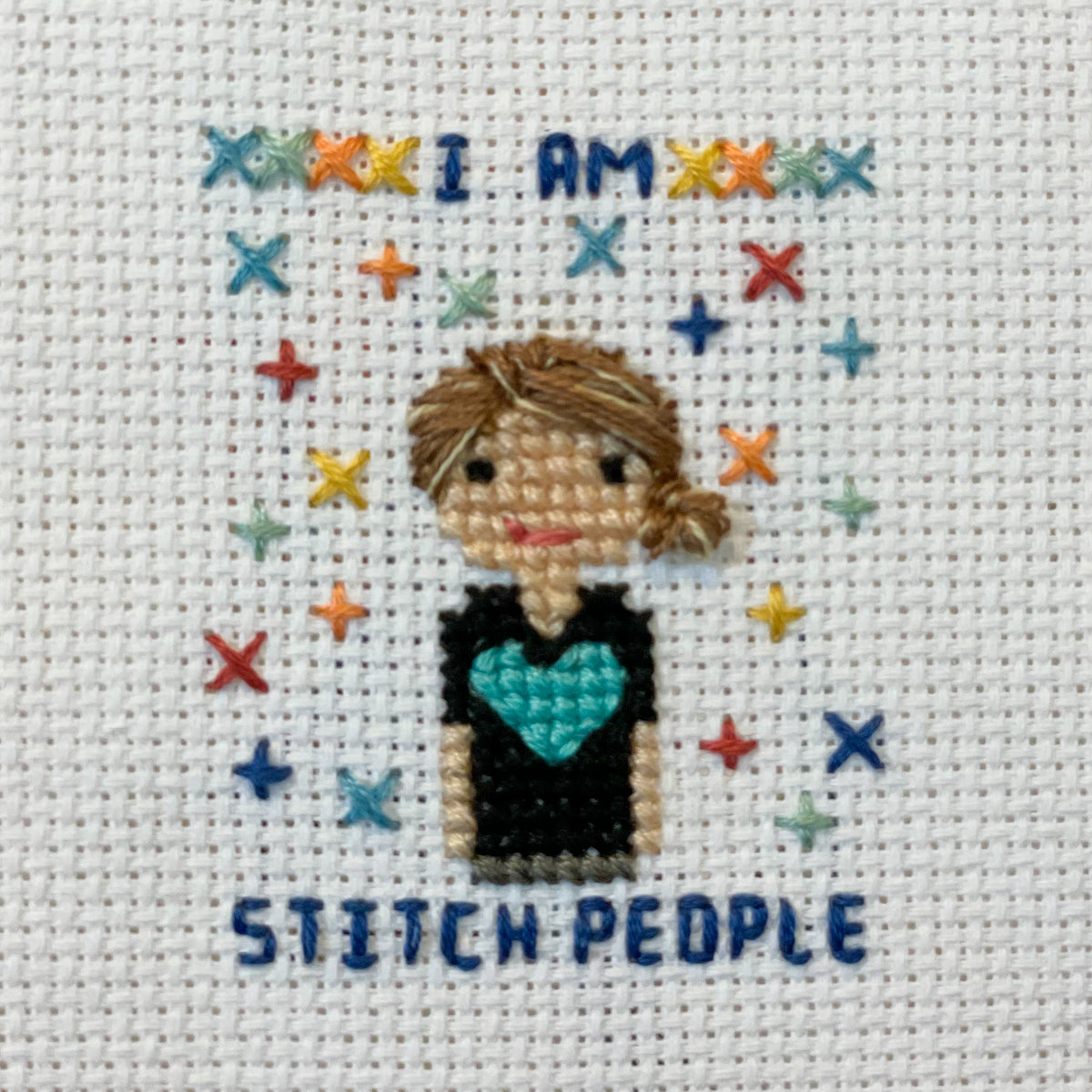I Am Stitch People Pattern
