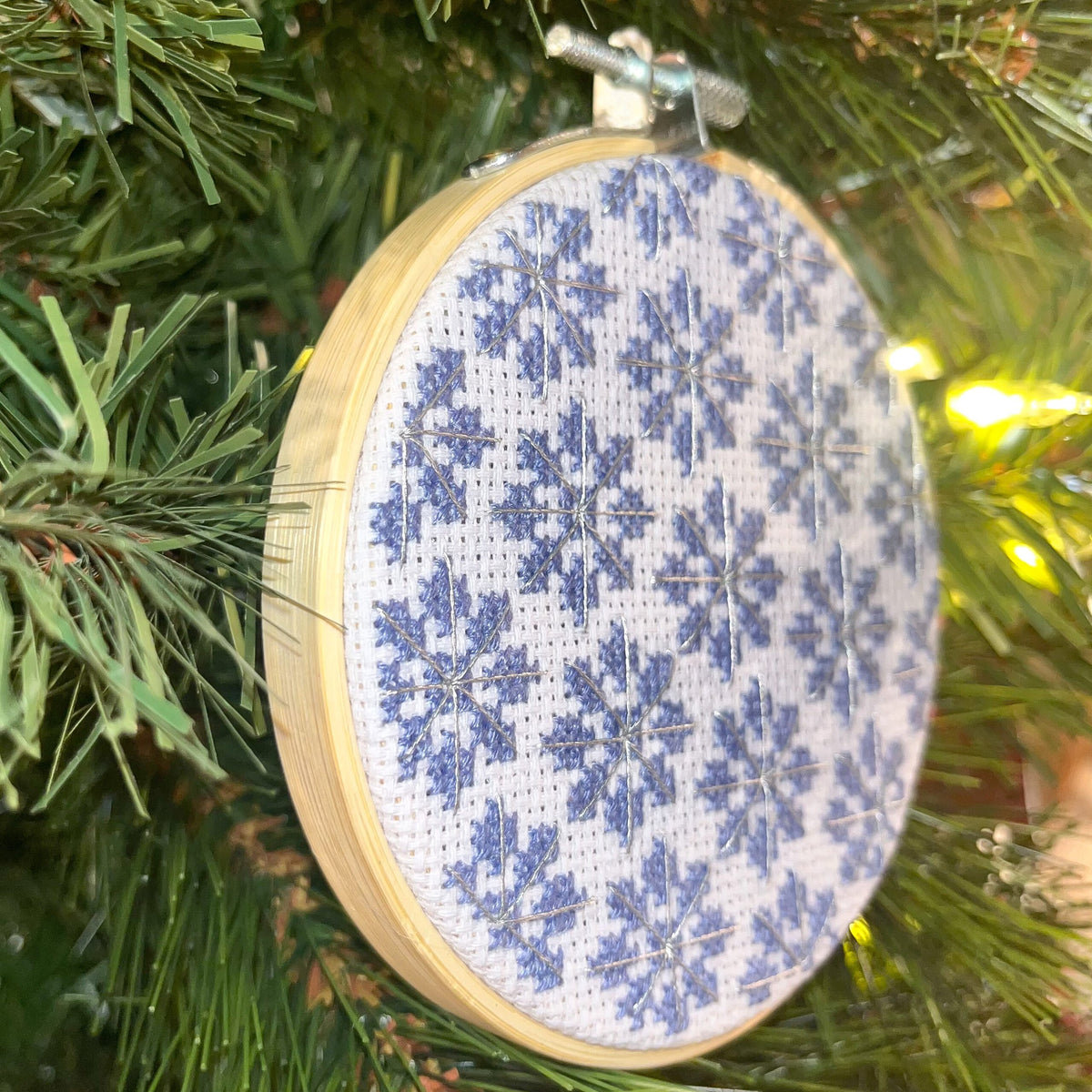 Stitch People Ornaments — Cross-Stitch Pattern Book