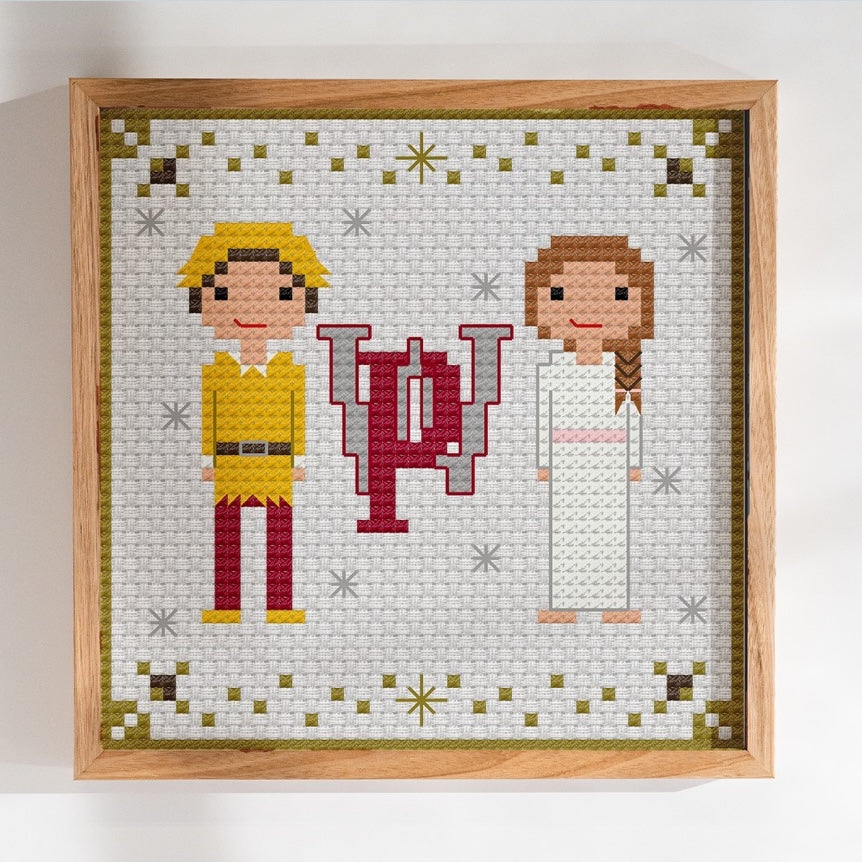 Peter & Wendy — Cross-Stitch Pattern