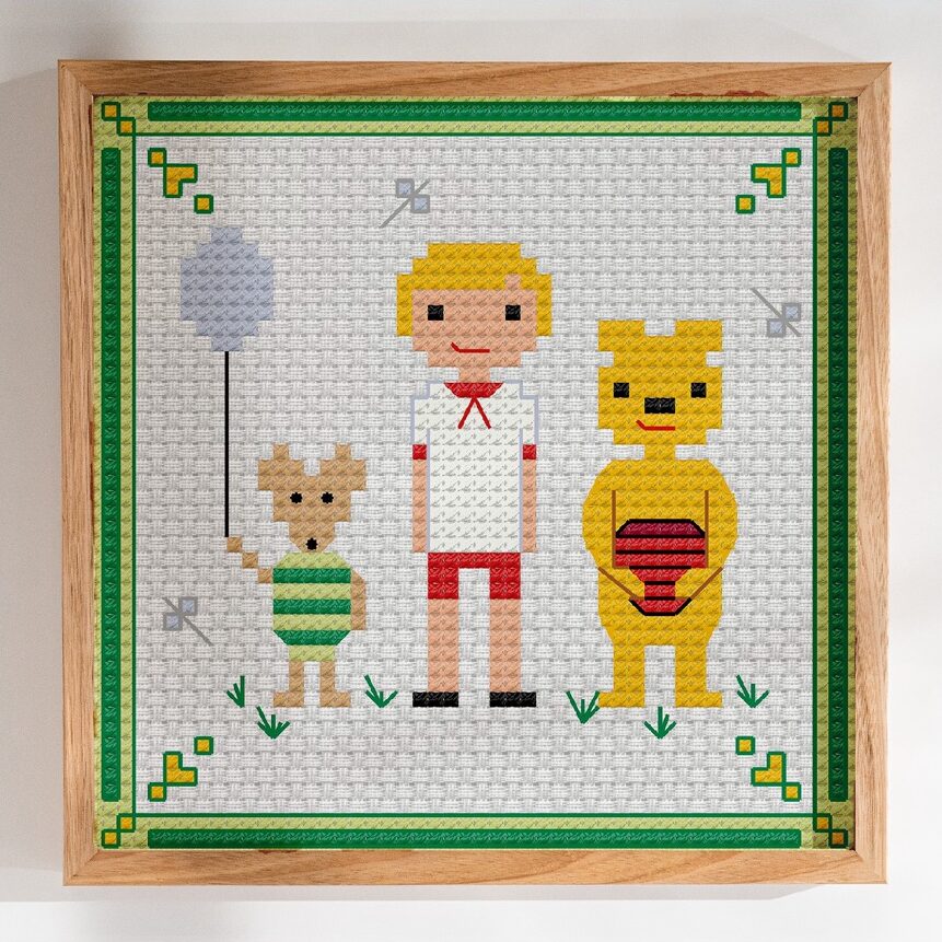 Winnie the Pooh — Cross-Stitch Pattern
